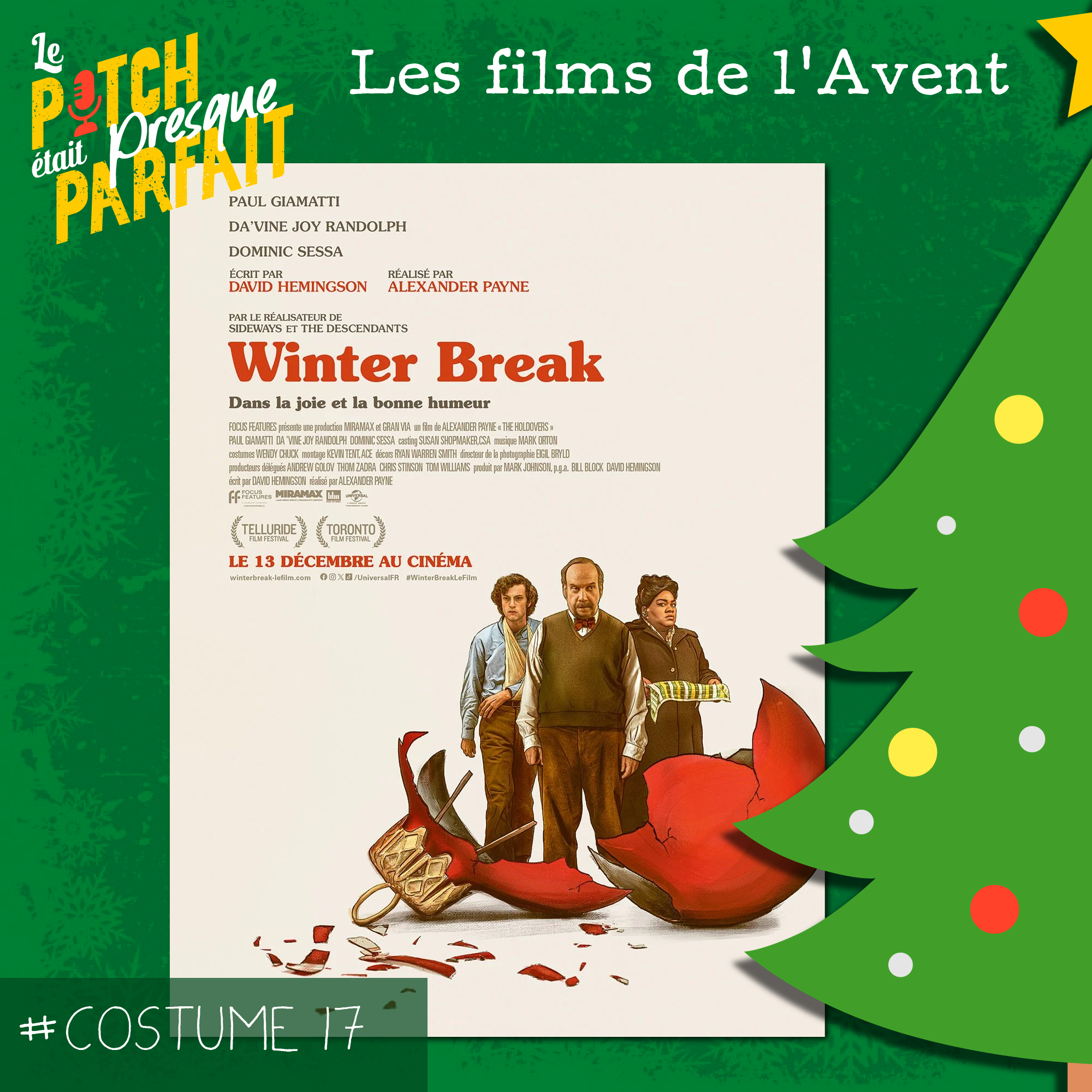 Critique du film WINTER BREAK (The Holdovers, 2023) : Paul Giamatti et l&rsquo;Esprit de Noël d&rsquo;Alexander Payne